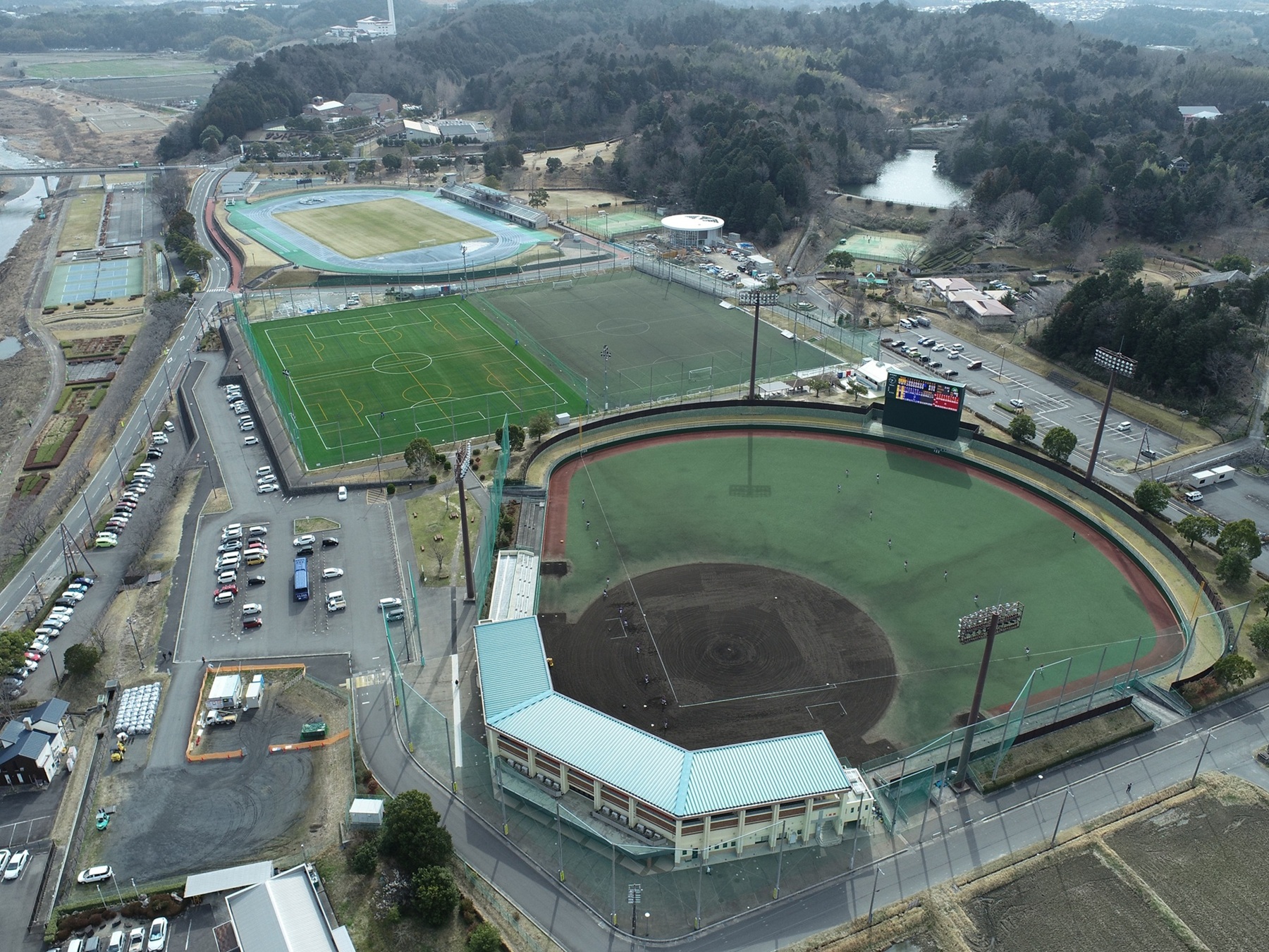 スポ森空中写真